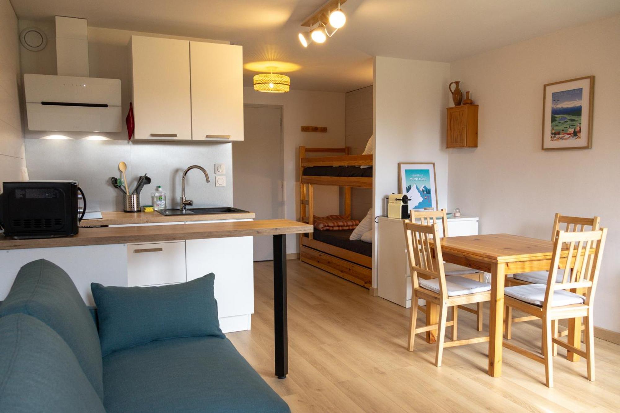 Chaleureux Appartement Avec Balcon Au Coeur Des Rousses Les Rousses Kültér fotó